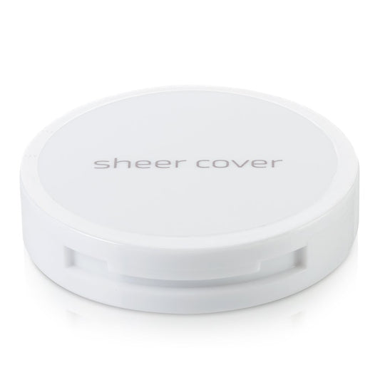 Sheer Cover Studio – Conceal and Brighten Highlight Trio – Two-Toned Concealers – Shimmering Highlighter – Light/Medium Shade – With FREE Concealer Brush – 3 Grams